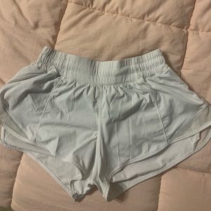 White Lululemon Shorts